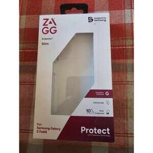 ZAGG - Bridgetown Case - Samsung Galaxy Z Fold6 - Clear